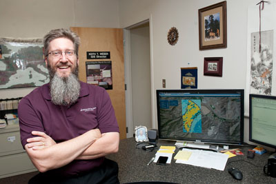 Keith Weber, ISU’s GIS Director