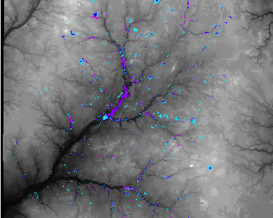 Fill DEM, Courtesy: ESRI