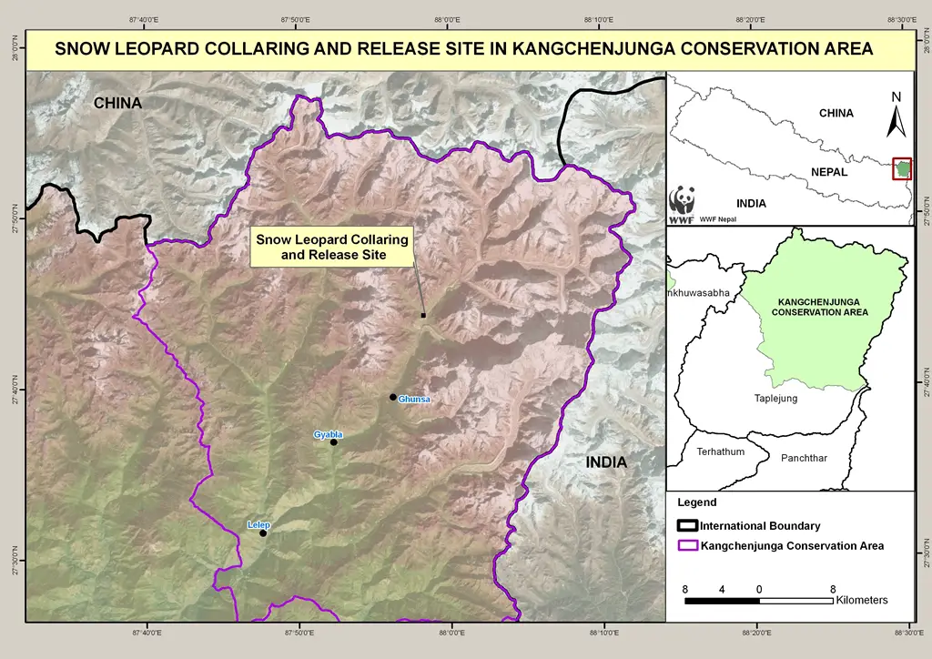 MAP-Snow Leopard Release Site.  © WWF Nepal