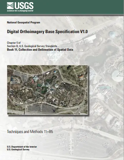 Digital Orthoimagery Base Specification V1.0