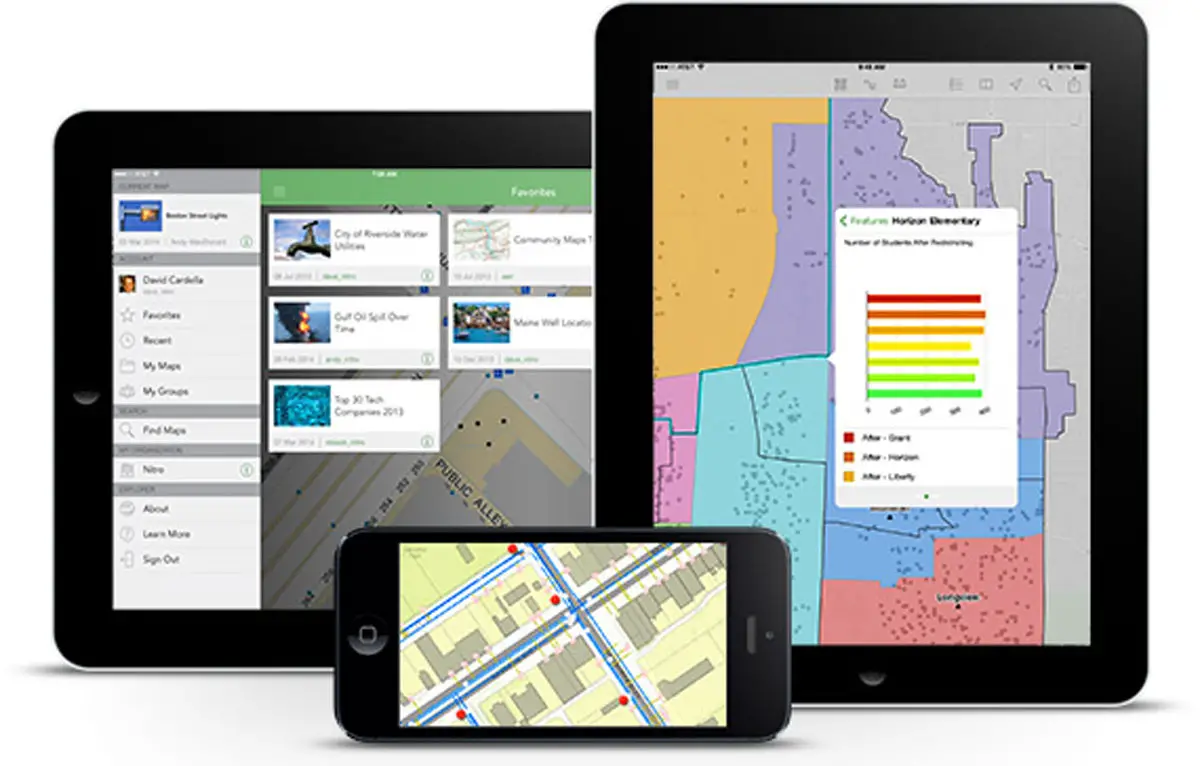 Access maps, search and visualize data, and brief stakeholders using the new Explorer for ArcGIS app.