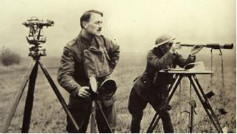 Surveying during World War One