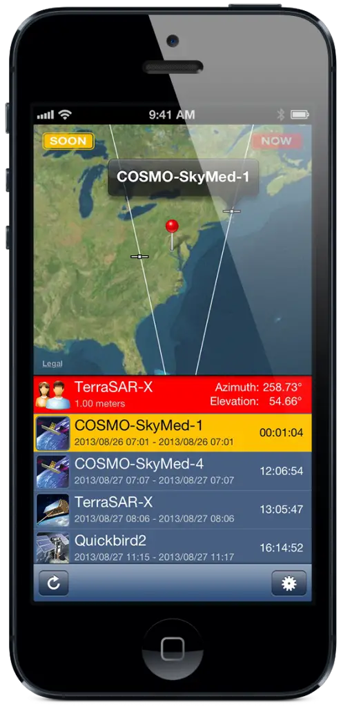 SpyMeSat App