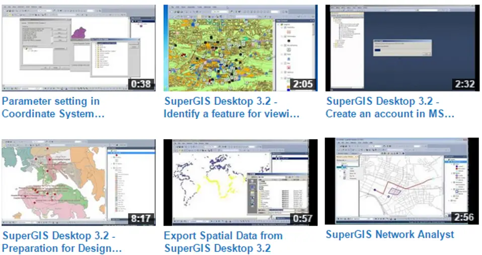 20141027 SuperGIS Online Demo Videos