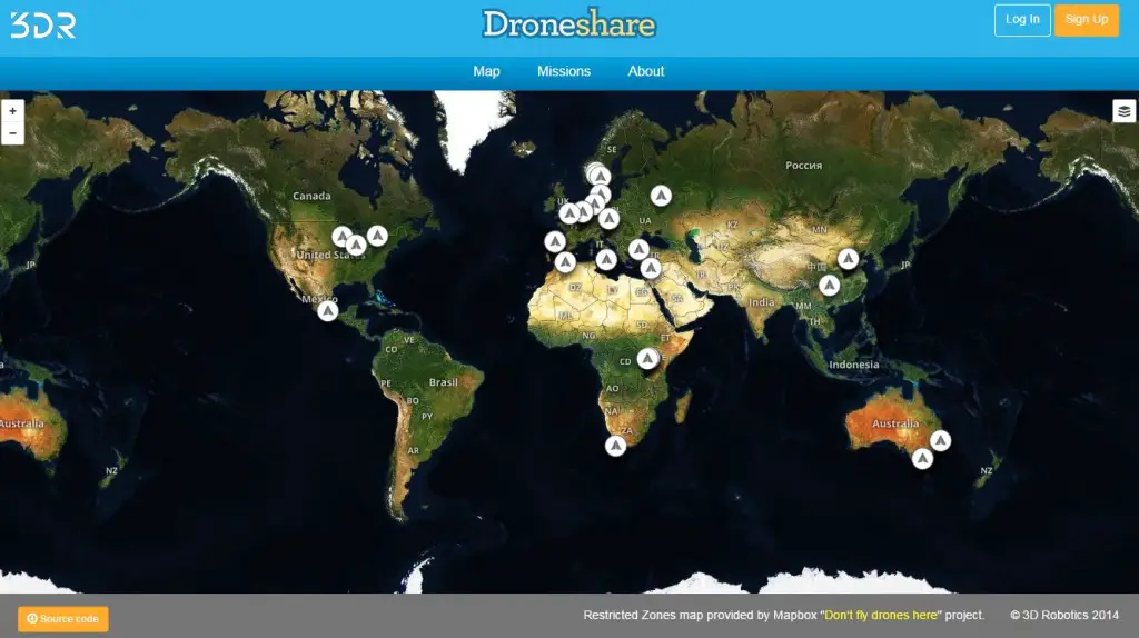 DroneShare App develop using DroneKit