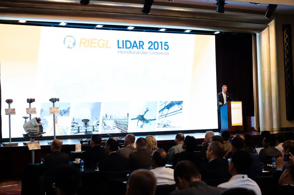 Dr. Andreas Ullrich, CTO, gave a technical presentation on RIEGL's core technologies.