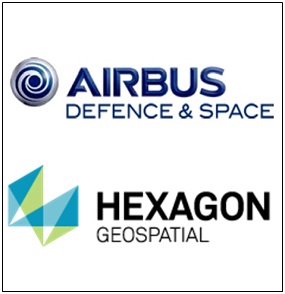 airbus defence and space and hexagon geospatial