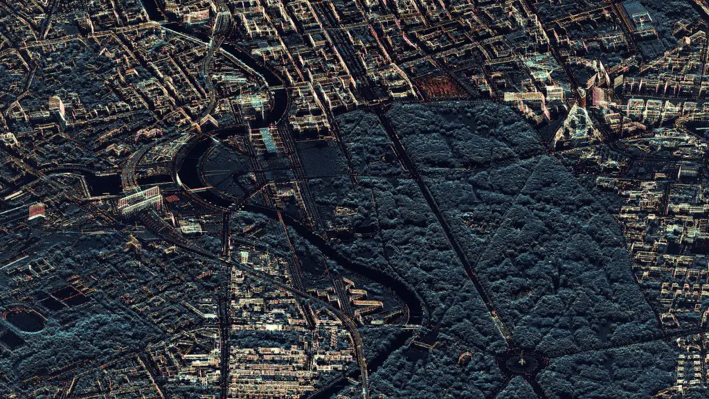 Radar View of Berlin Credit: DLR