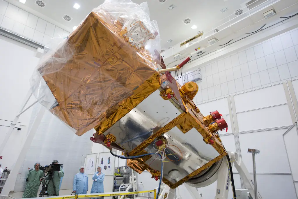 Sentinel 2A during test in IABG