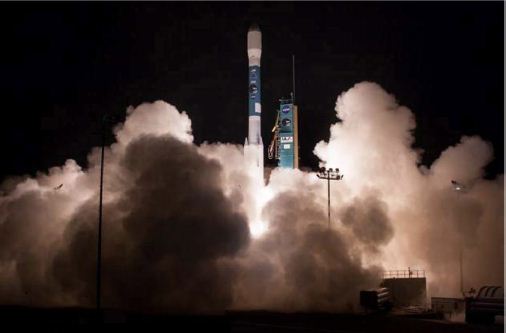 The SMAP observatory launched aboard a Delta II vehicle from Vandenberg Air Force Base at 6:22 AM Pacific Standard Time on 31 January 2015.