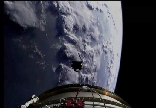 The SMAP observatory separated from the upper stage 57 minutes after liftoff, and solar arrays opened one minute after separation.