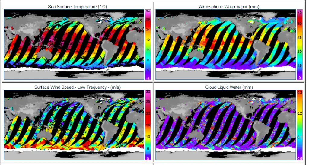 Global Precipitation Measurement (GPM) satellite data
