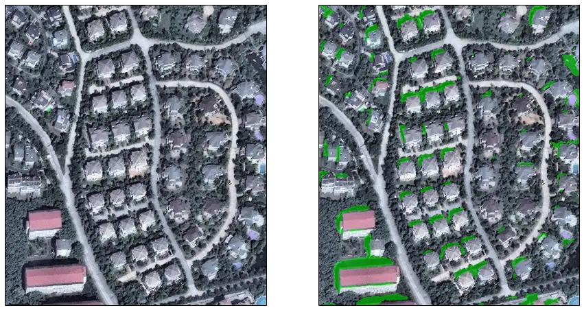 The above image depicts how Orbital Insight is detecting building shadows in Nanjing, China to monitor construction rates in the area.