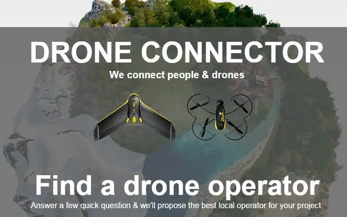 drone connector by sensefy