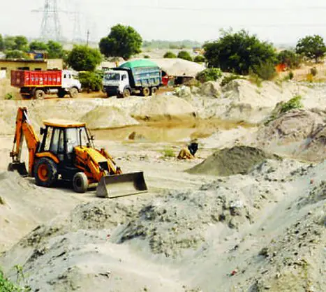 sand mining in goa