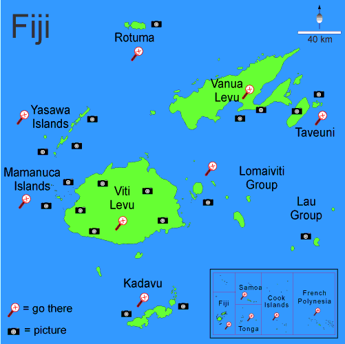 Fiji-Islands-Map-GIS for Early Detection of Vector Borne Diseases