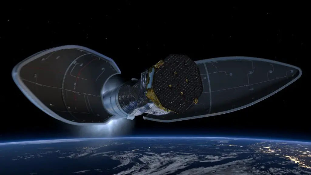 LISA Pathfinder launch - fairing jettison