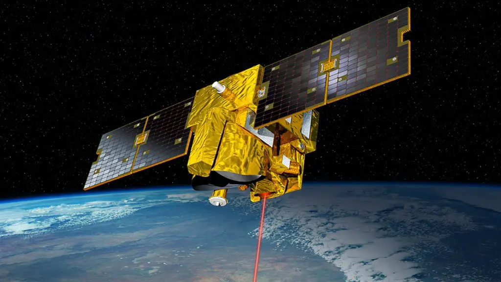 In 2020, the French-German MERLIN satellite (Methane Remote Sensing LiDAR Mission) will go into Earth orbit to mesaure concentrations of atmospheric methane with unpredented precision. Credit: CNESS/Illustration D. Ducros.