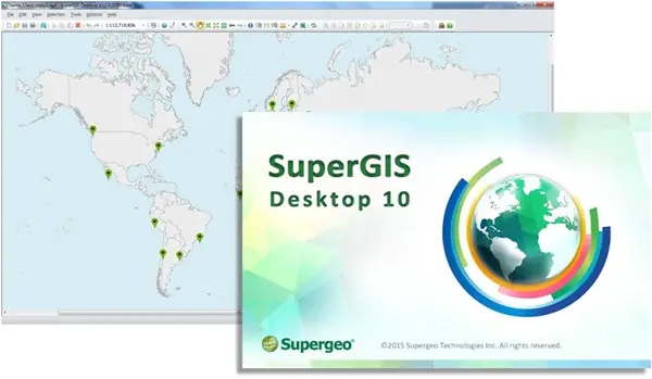 SuperGIS Desktop 10