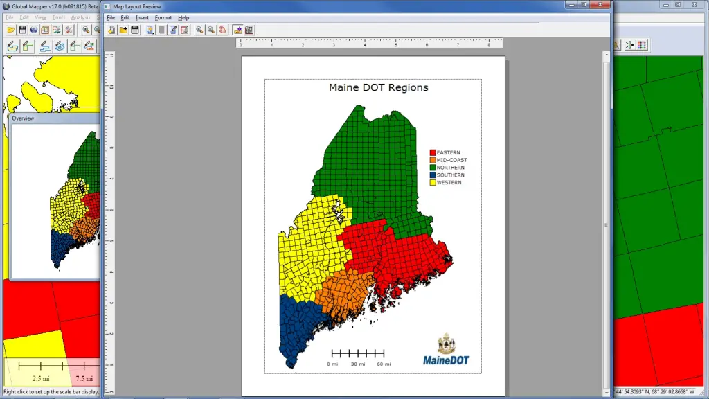 Cartographic map publishing tool