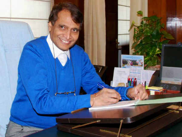 Railway Minister Suresh Prabhu