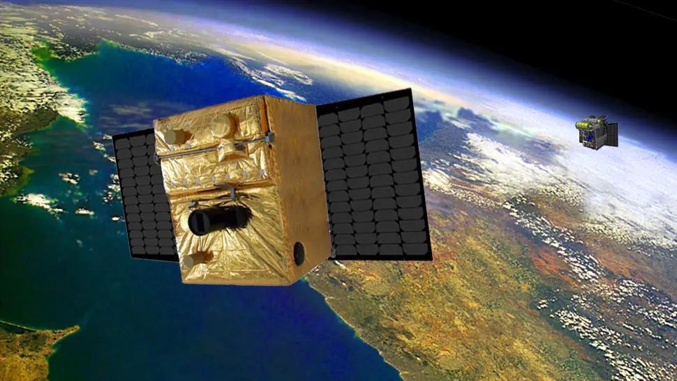 Microsatellites TET-1 and BIROS Credit: DLR