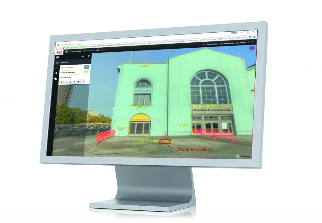 TruView Global 2.0. Credit: Leica Geosystems