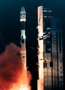 Launch of ERS-1 Earth observation satellite