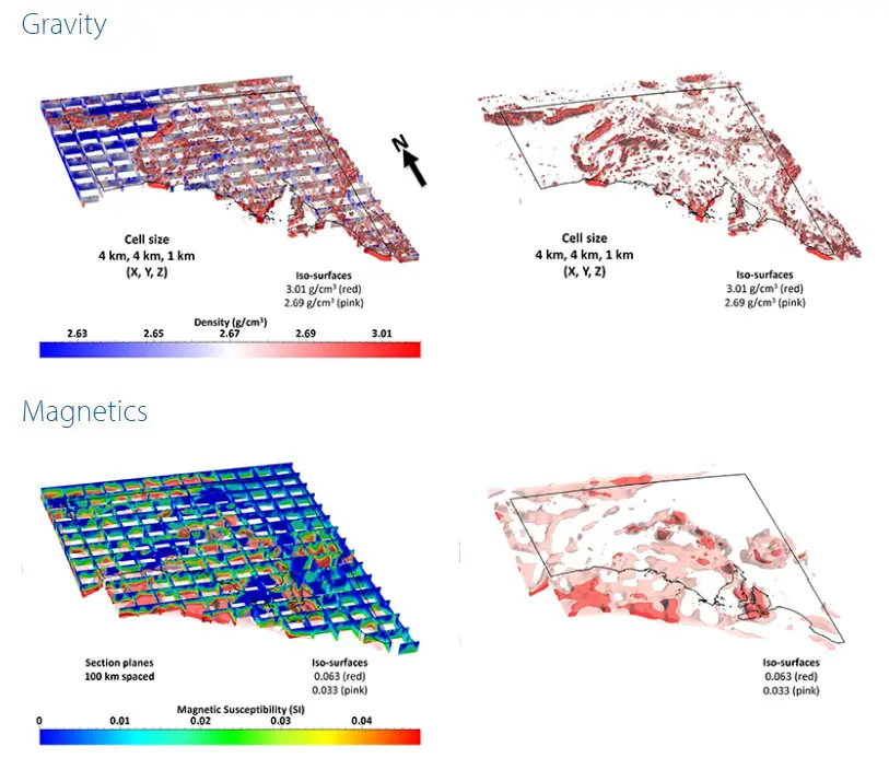 Gravity and magnetic _South Australian Geophysical Reference Model