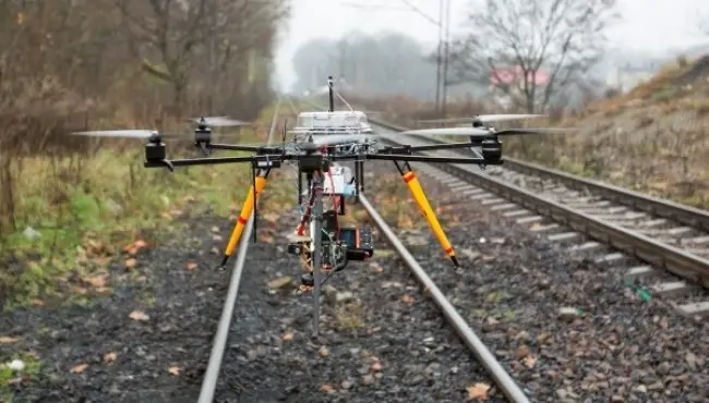 Drones to Monitor Indian Railways Projects