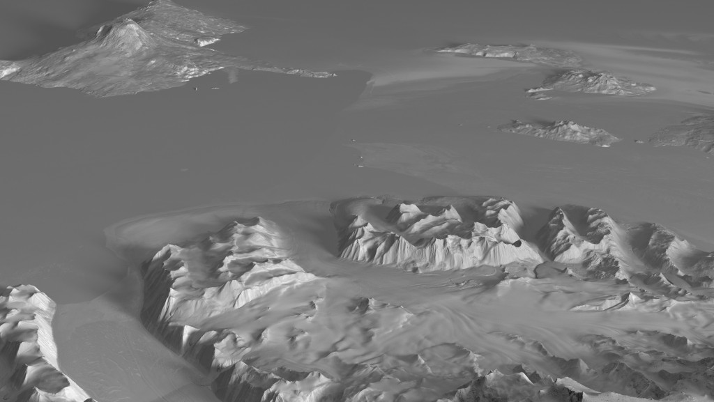 Mount Erebus, Antarctica-TerraSAR-X and TanDEM-X 