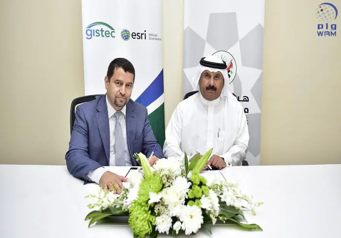 Sharjah to Conduct GIS Survey-An agreement in this respect was signed by the Sharjah Labour Standards Development Authority (SLSDA) with GISTEC