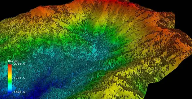 Sam Young, a GIS specialist with Blaine County, said lidar also will be used to perform more accurate analysis for land use planning and public safety projects. “Having access to such high quality and timely data is a great asset for our community,” he said. “It enables our decision makers to move forward with the best possible information.”