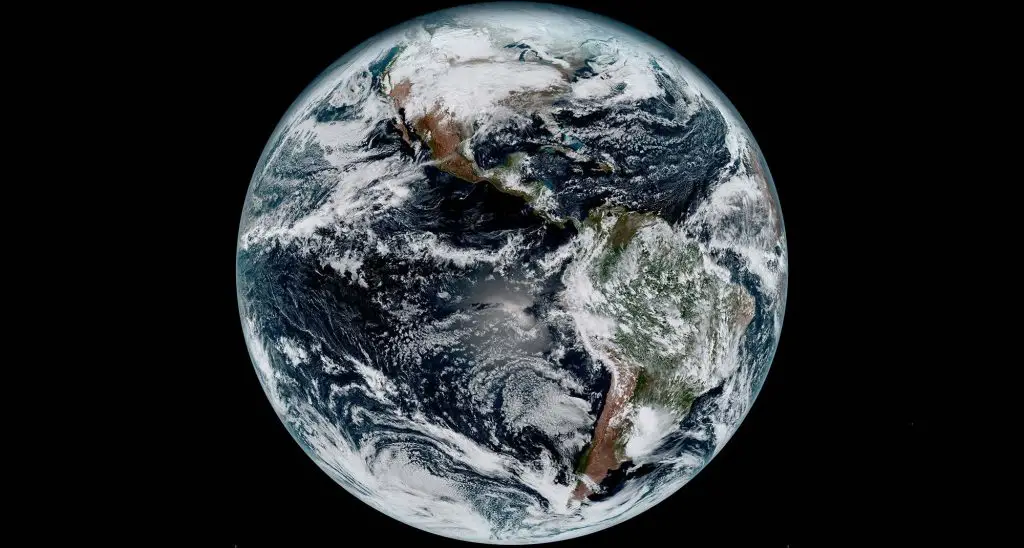 First GOES-16 Image Credit : Harris Corporation
