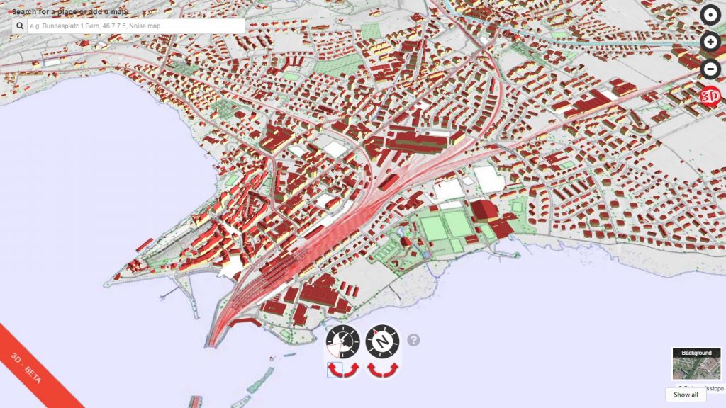Maps of Switzerland via swisstopo-1