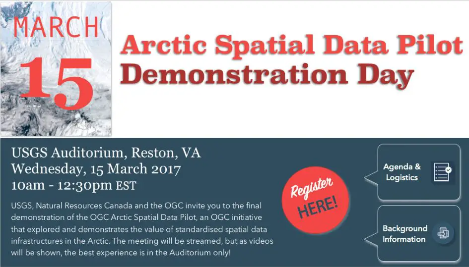 OGC Arctic Spatial Data Pilot demonstration