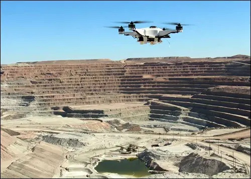 drone for mining