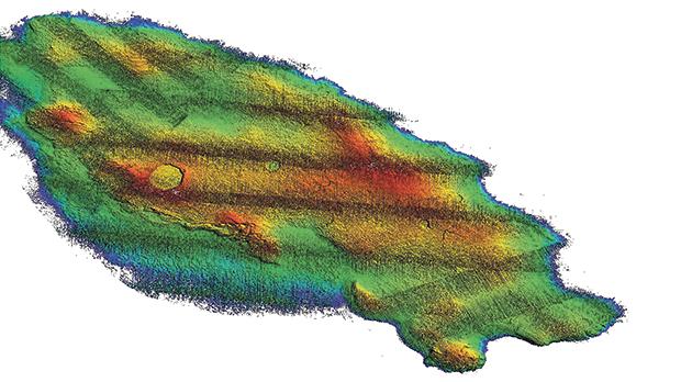 3D map of Sikka l-Bajda reef off Malta’s northeast coast. Credit: Times of Malta