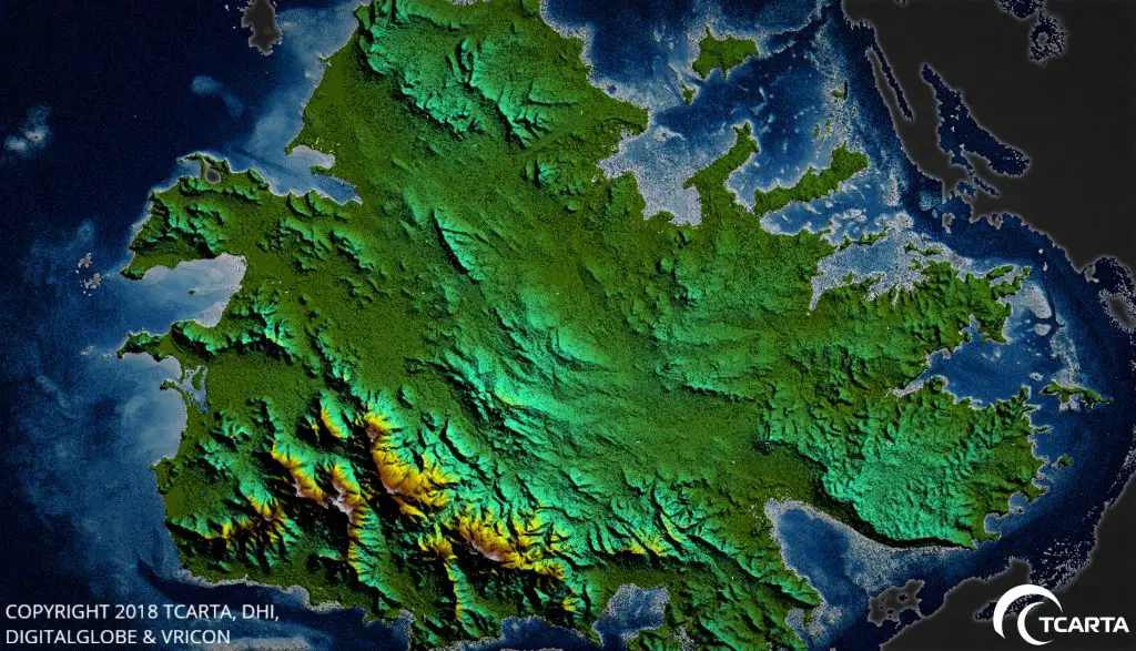 Sea Floor Surface Models