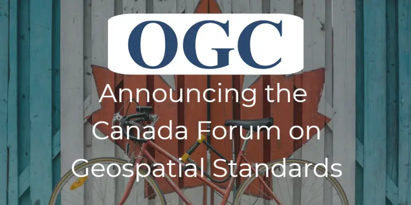 Canada Forum on Geospatial Standards