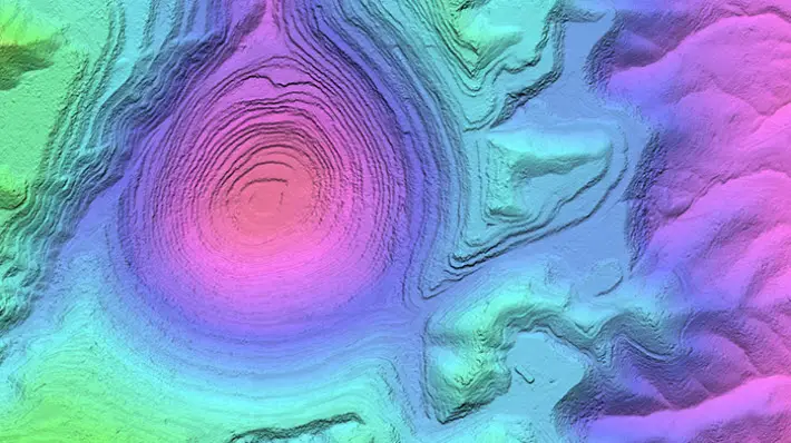 Shaded-Relief Map Layers
