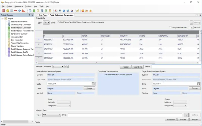 Geographic Calculator 2016 SP2 Release Coincides with the Unveiling of the New Cloud-Based Online GeoCalc Geodetic Registry