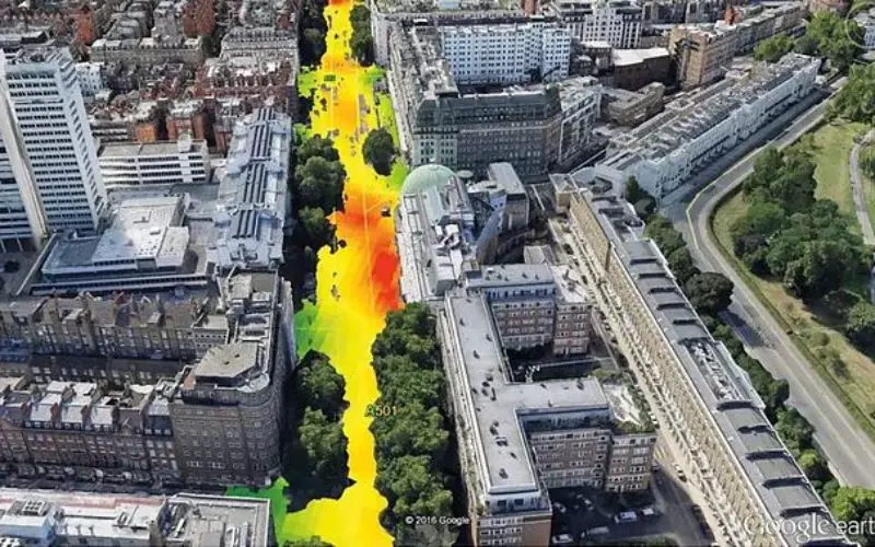 EarthSense Systems Computer Models Impact of Trees on Urban Air Pollution