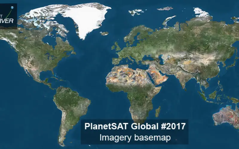 PlanetObserver Announces Release of PlanetSAT Global Imagery Basemap Version #2017