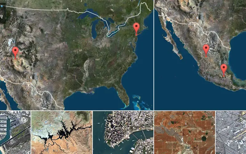 PlanetObserver Presents New PlanetSAT Updates Imagery Basemap of the United States and Mexico