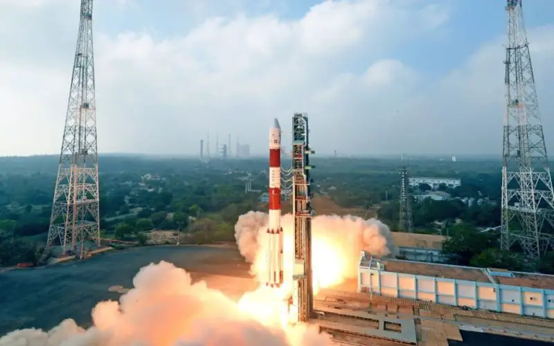 ISRO Successfully Launches Cartosat-2 Series Remote Sensing Satellite Along with 30 Co-passenger Satellites in a Single Flight