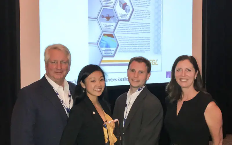 MAPPS Geospatial Excellence Award for RIEGL miniVUX-1UAV LiDAR Sensor