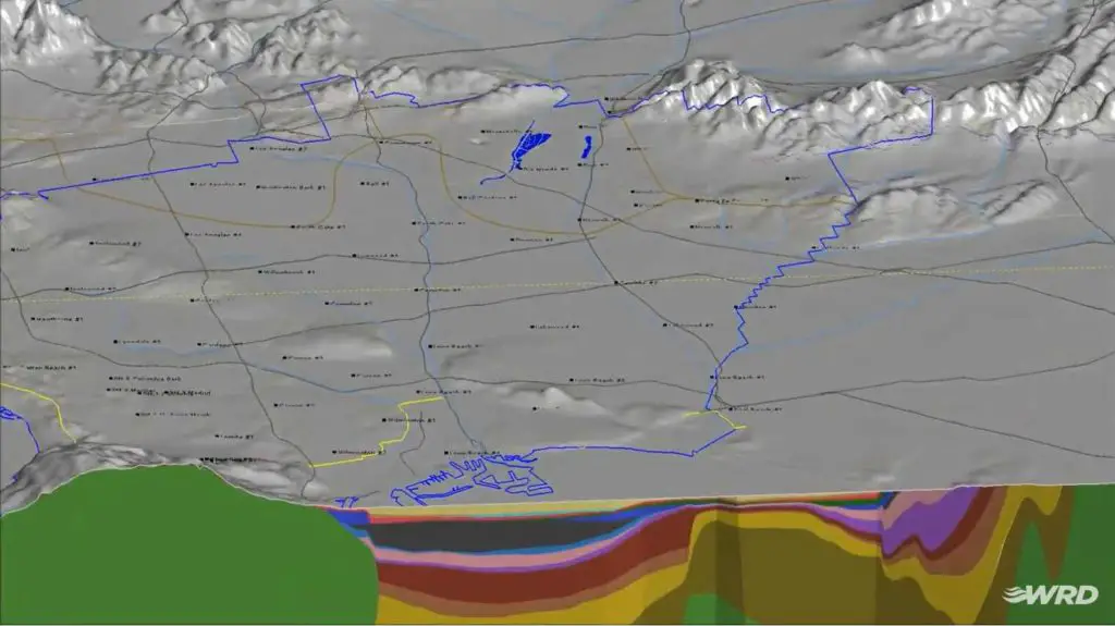 WRD's geologic and groundwater model of California’s Central and West Coast Basins - created in Seequent’s Leapfrog Works-Cloud-based-solutions
