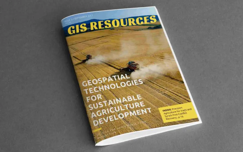 3rd Edition of GIS Resources Magazine: Geospatial Technologies for Sustainable Agriculture Development
