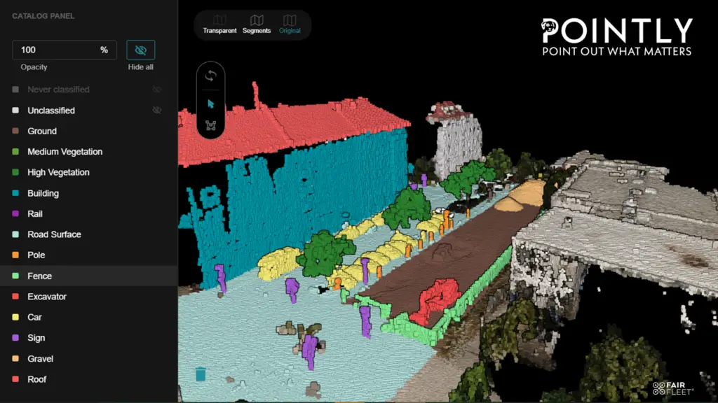 3D point cloud classification